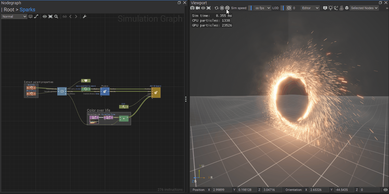 Particle debugger :: PopcornFX docs